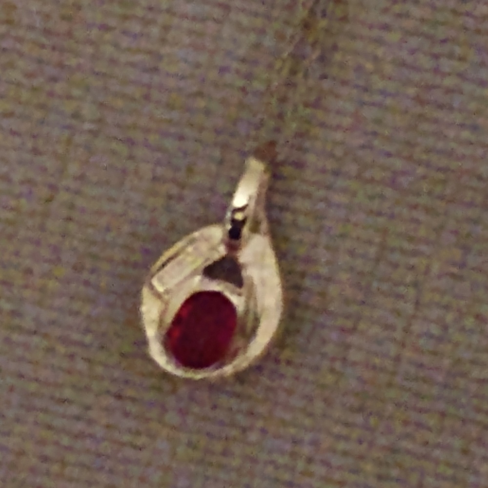 Vintage Ruby And Crystal Rhinestone Set - Picture 4 of 5